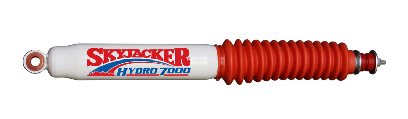 Skyjacker Hydro 7000 Twintube Shock - 10.02 in Compressed / 15.69 in Extended - 2.01 in OD - White Powder Coat H7019