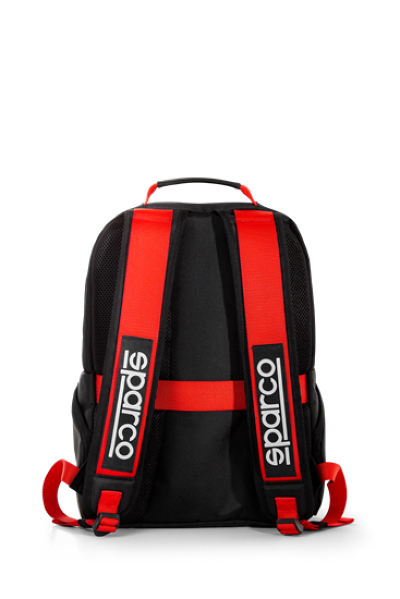 Sparco Stage Backpack - Black/Red