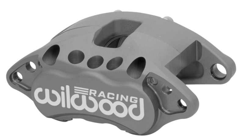 Wilwood D52-R Brake Caliper - 1 Piston - Gray Anodized - 12.190 in OD x 1.040 in Thick Rotor - 7.060 in Floating Mount 120-15611