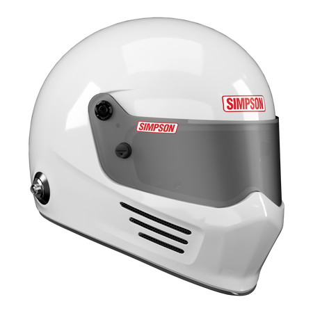 Simpson Bandit Helmet - White