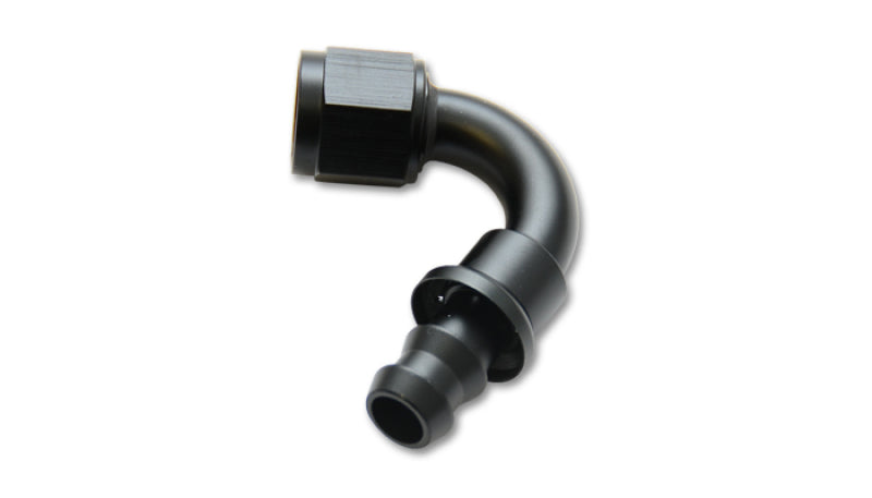 Vibrant Performance -06 AN Push-On 120 Degree Hose End Elbow Fitting