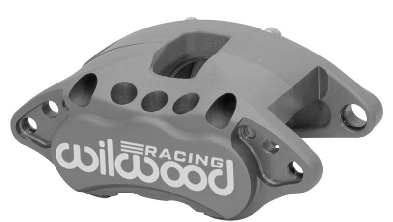 Wilwood D52-R Brake Caliper - 1 Piston - Gray Anodized - 12.190 in OD x 1.250 in Thick Rotor - 7.060 in Floating Mount 120-15609