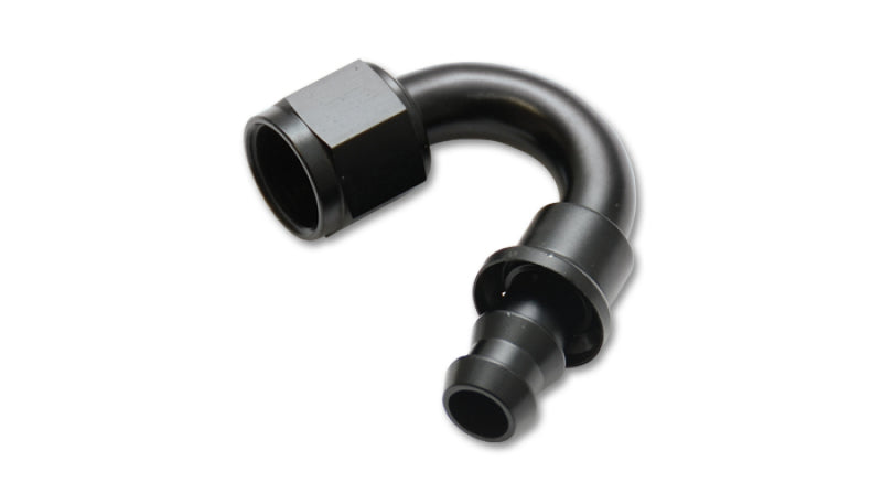 Vibrant Performance -06 AN Push-On 150 Degree Hose End Fitting