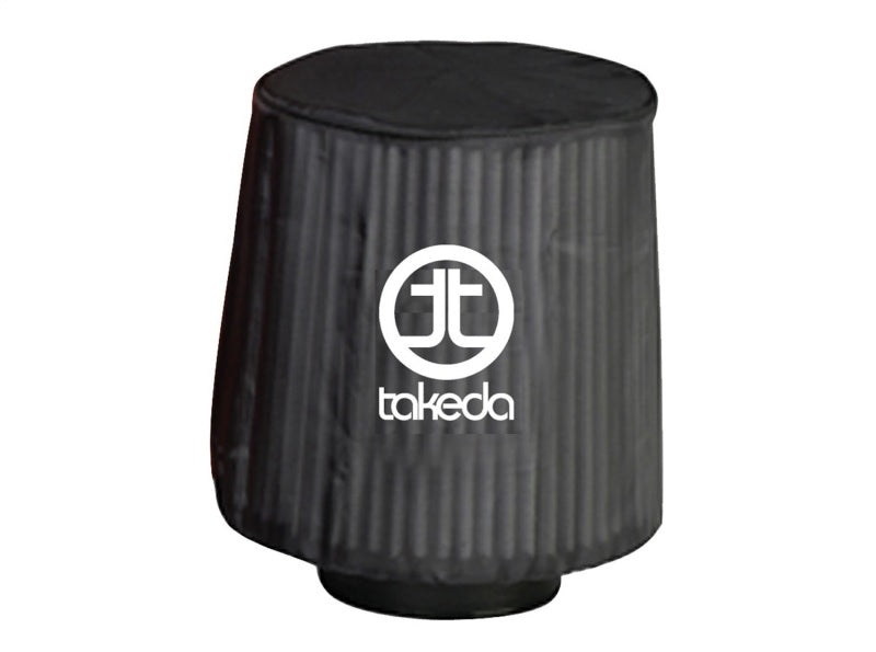 aFe Power Takeda Air Filter Wrap - Pre-Filter - 7" OD Base - 4-3/4" OD Top - 5" Tall - Top - Water Repellent - Polyester - Black