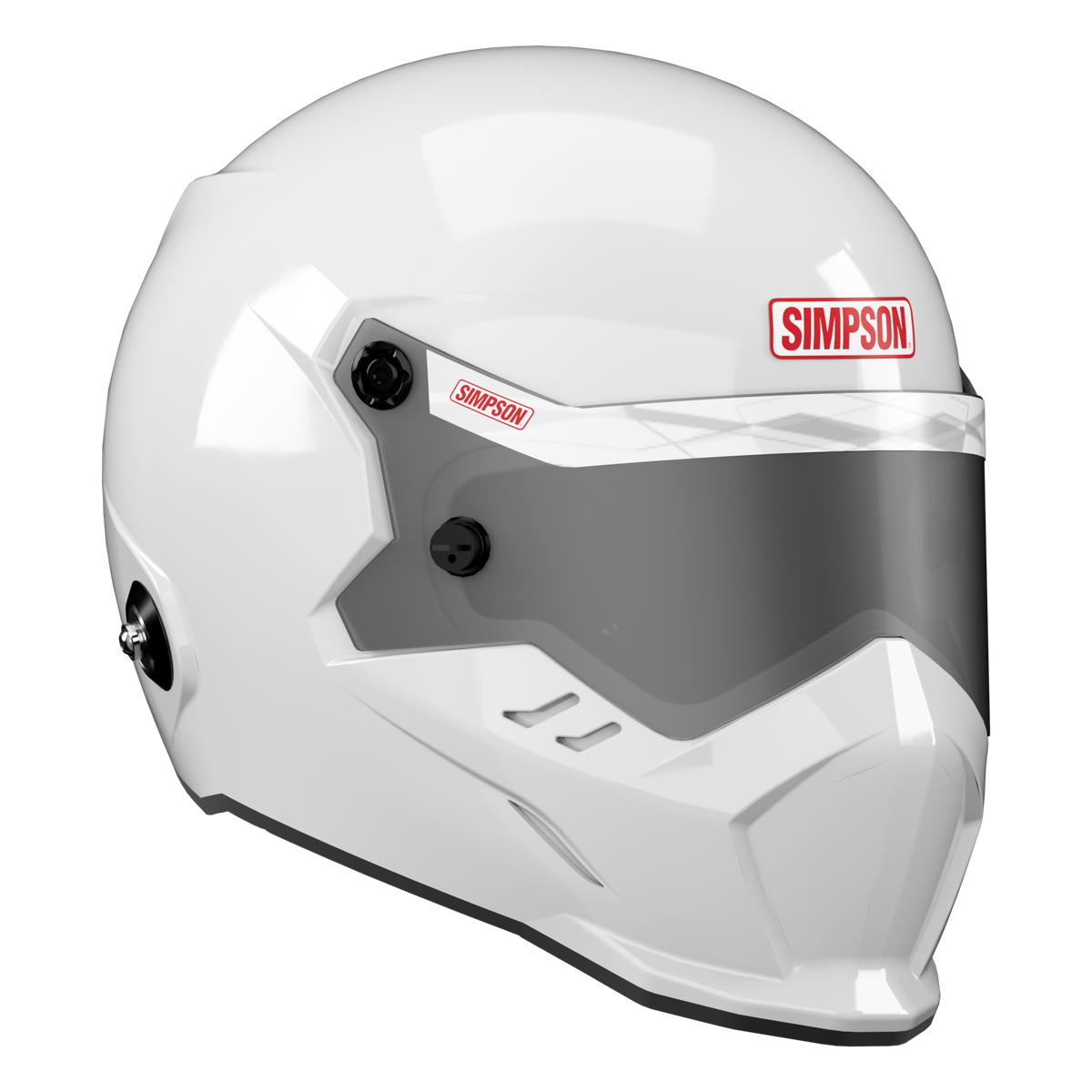 Simpson Kingsnake Helmet - White
