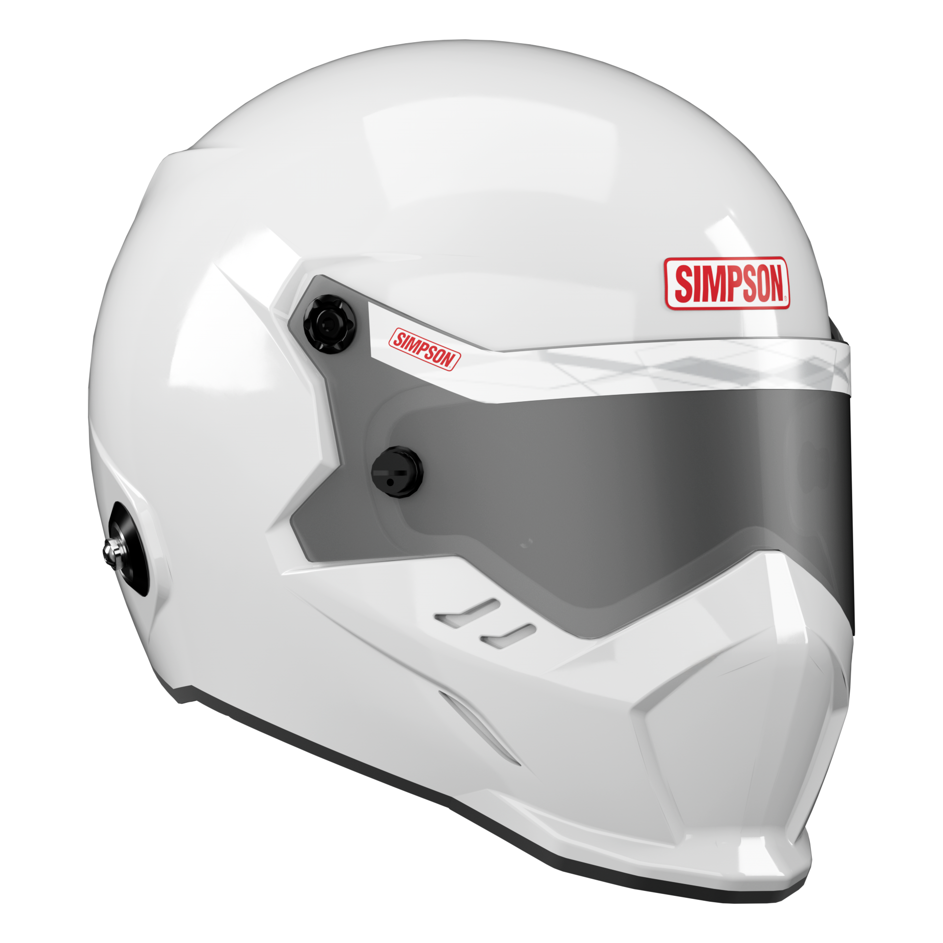 Simpson Kingsnake Helmet - White