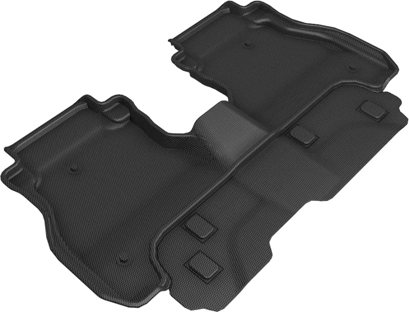 3D MAXpider Kagu 2nd Row Floor Liner - Black / Textured - Jeep Gladiator 2020-21