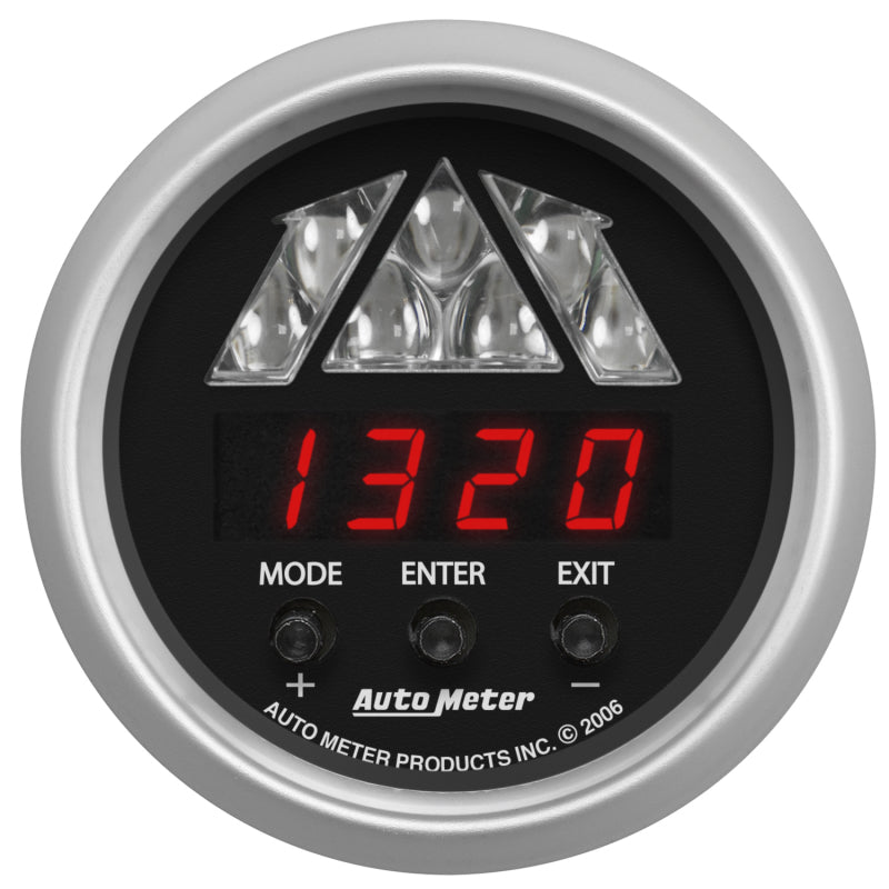 Auto Meter Sport-Comp Pro Shift Lite Gauge - 2-1/16"