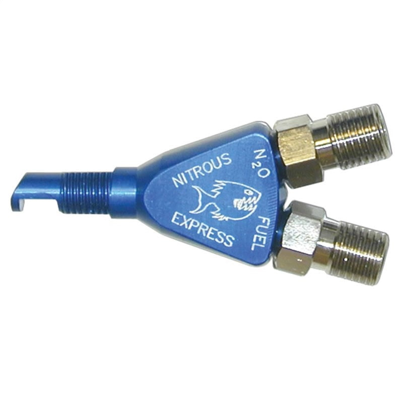 Nitrous Express NX Piranha Nitrous Nozzle Blue Anodized