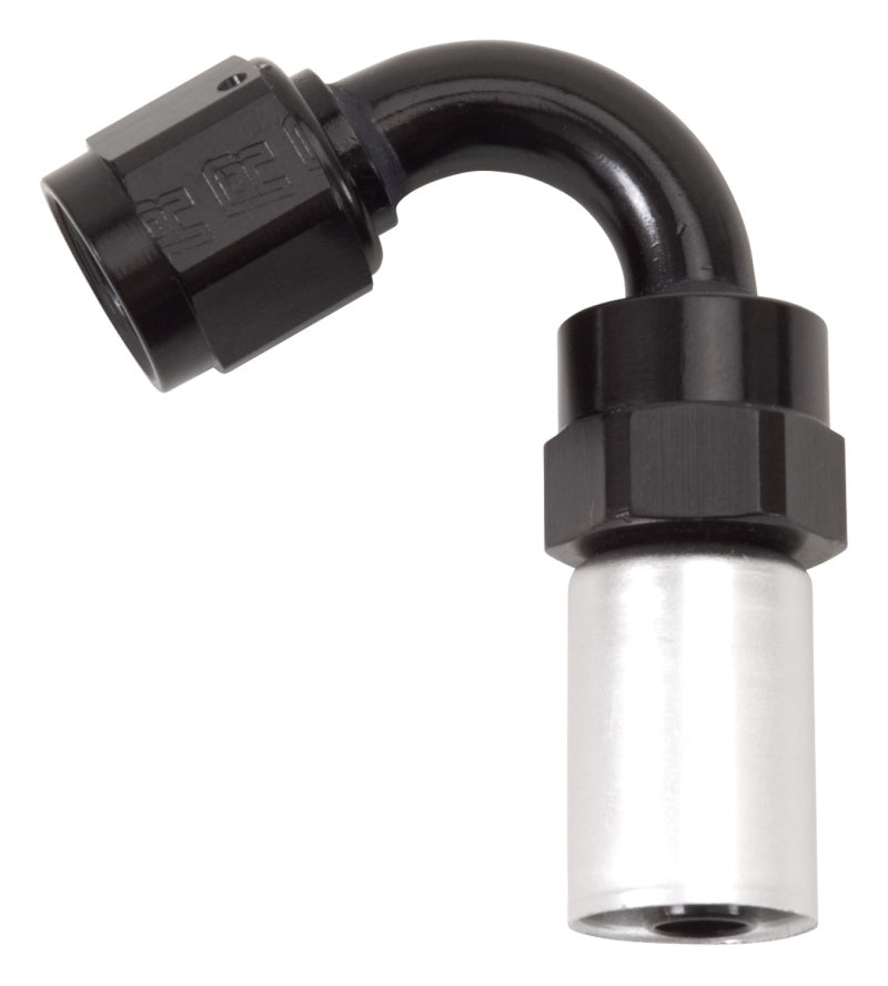 Russell ProClassic -8 AN 120° Crimp Hose End