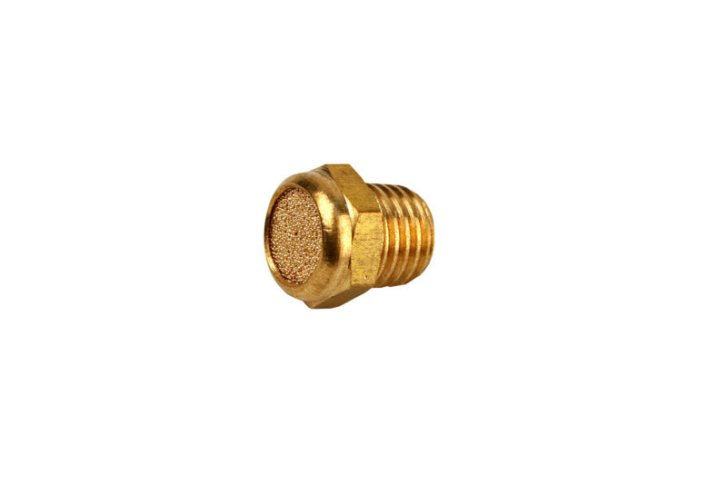 Aeromotive Breather Fitting 1/16" NPT Male Brass Natural - Each