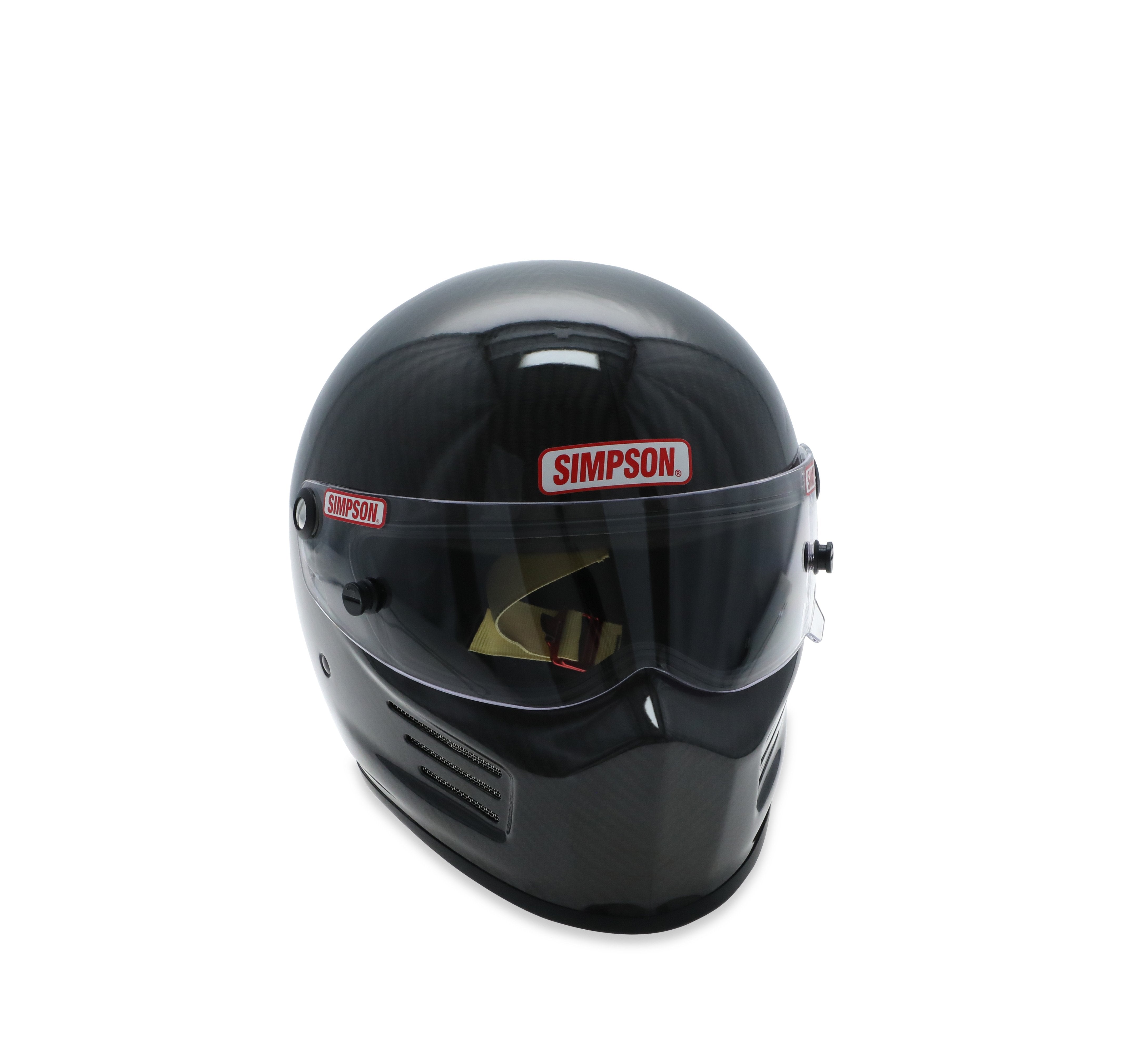 SIMPSON バンディッド Simpson 720100C Simpson Carbon Bandit Helmet - No Vents – Pit Stop USA