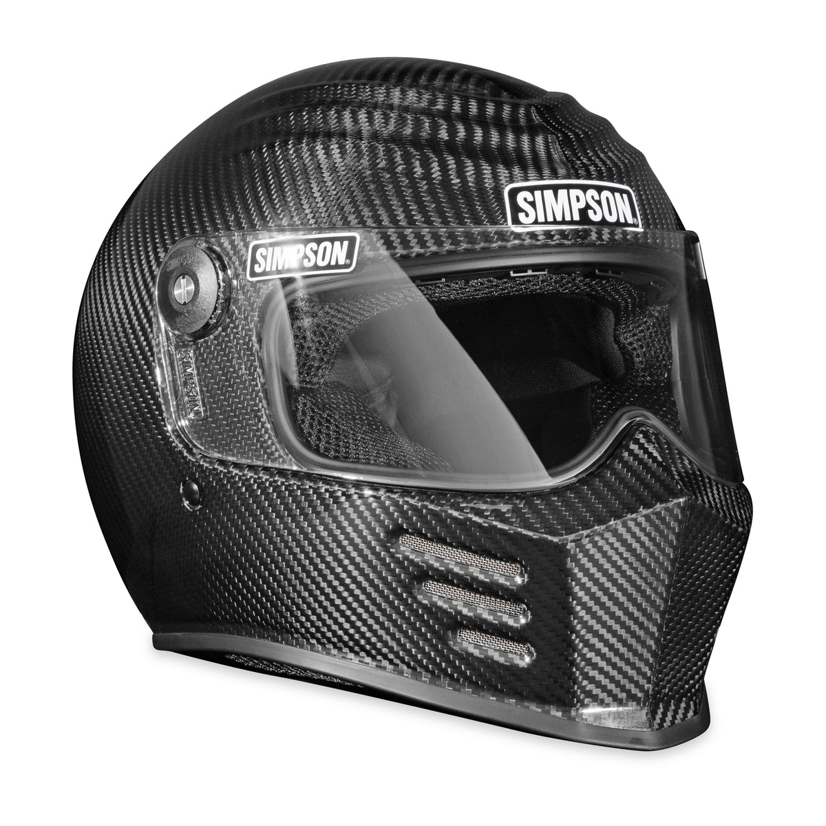 Simpson Outlaw Bandit 3.0 Helmet - Carbon Fiber
