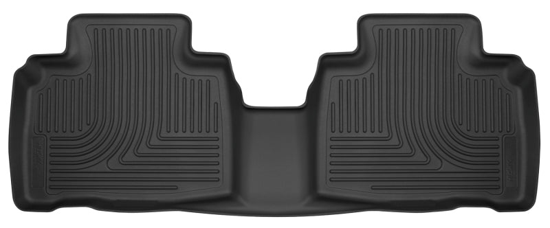 Husky Liners X-Act Contour 2nd Row Floor Liner - Black - Ford Midsize SUV 2015-24