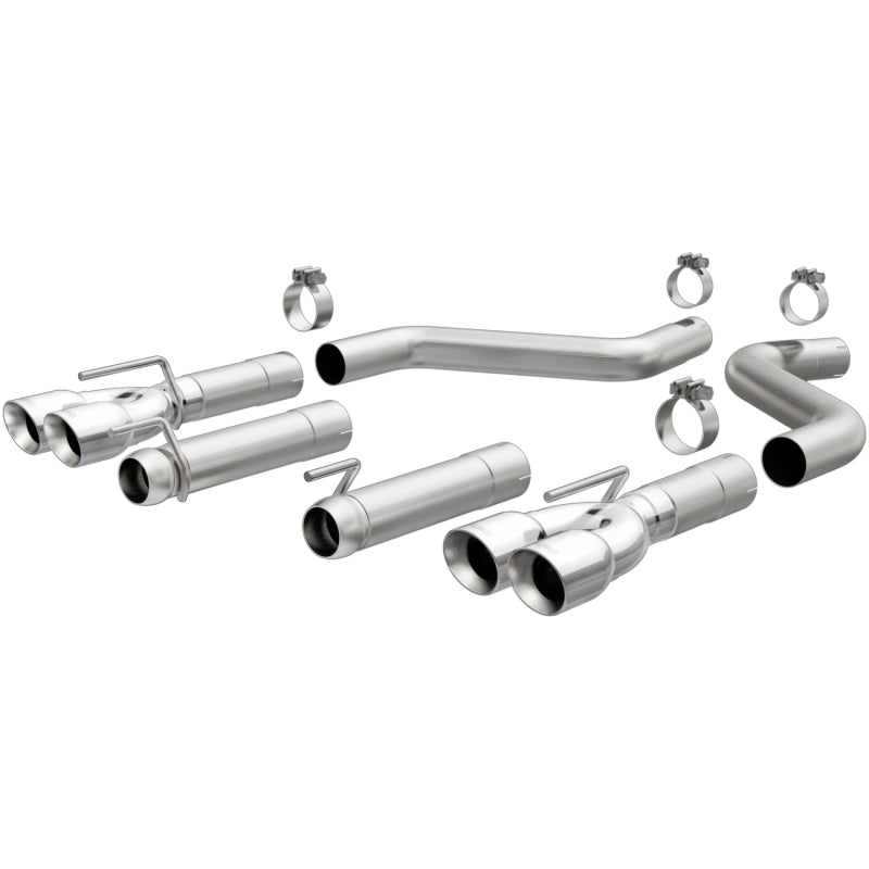 Magnaflow Performance Exhaust Race Series Exhaust System Axle Back 3" Diameter 3-1/2" Tips - Stainless