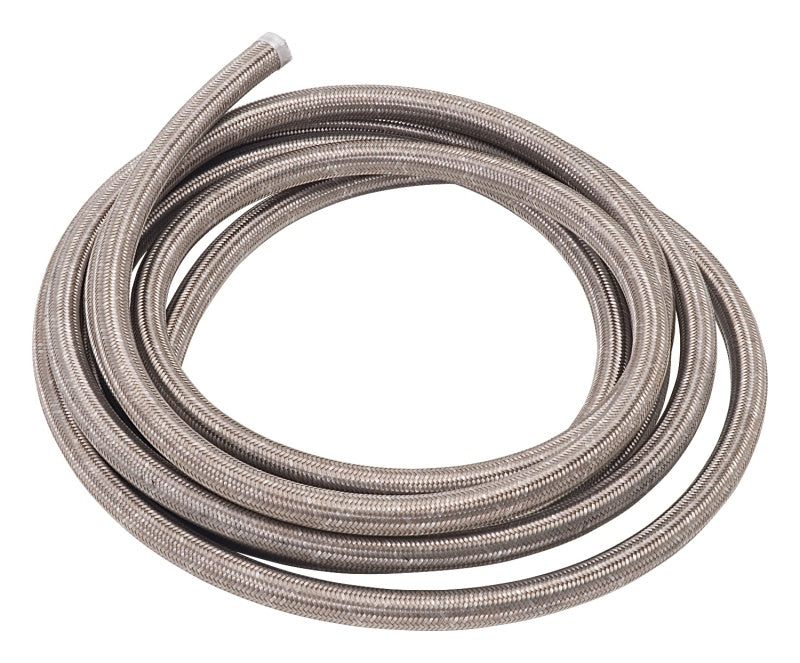 Russell Performance Products Proflex Hose 10 AN 20 ft Braided Stainless - Rubber