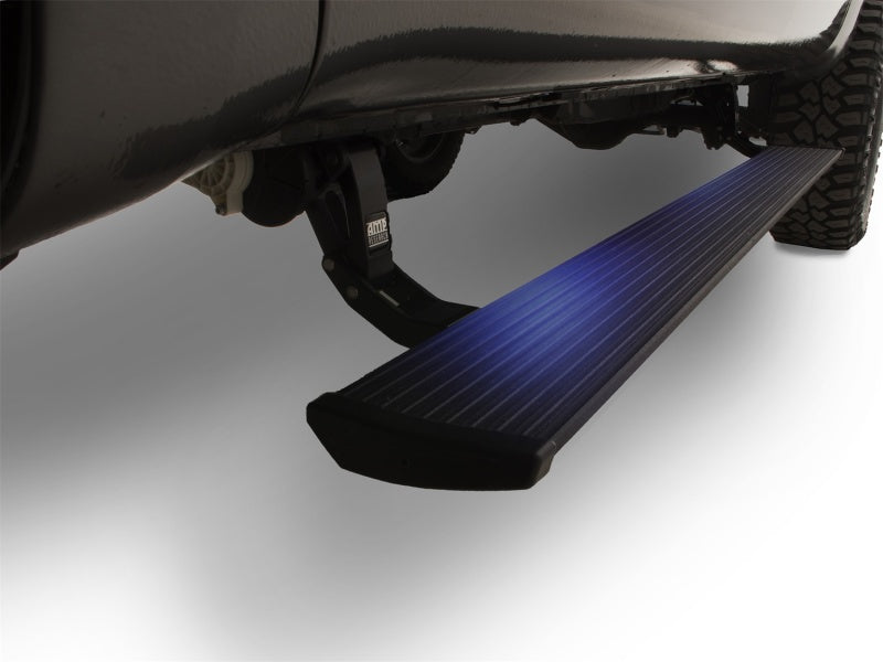 AMP Research PowerSteps Running Board - Power-Deploying - Aluminum - Black - Ford Transit 2020 - (Pair)