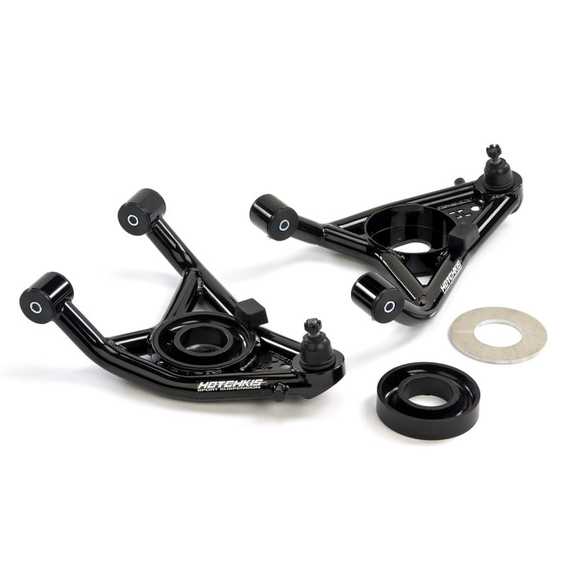 Hotchkis Tubular Lower Control Arm - Ball Joints - Black Powder Coat - GM F-Body 1967-69 / X-Body 1968-74 - Pair