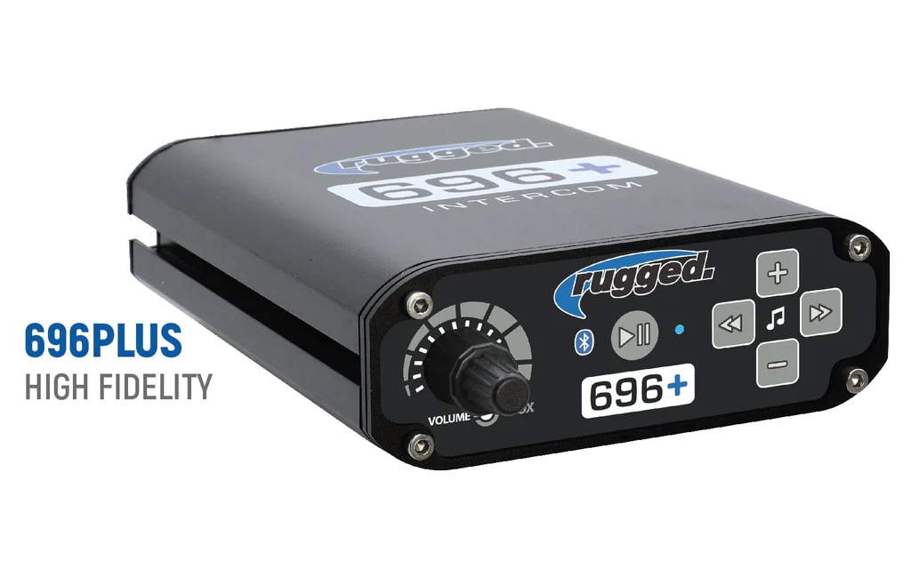 Rugged Radios Yamaha YXZ 1000R Complete Communication Kit with Intercom and 2-Way Radio - 696 PLUS Intercom - G1 GMRS Radio