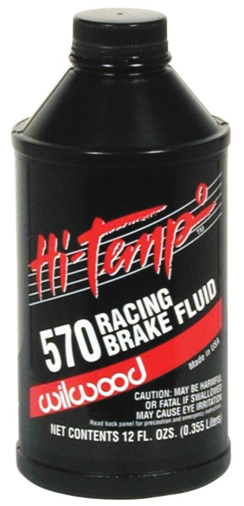 Wilwood 570 Temp Brake Fluid - 12 oz.