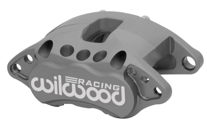 Wilwood D52-R Brake Caliper - 1 Piston - Gray Anodized - 12.190 in OD x 1.250 in Thick Rotor - 7.060 in Floating Mount 120-15612