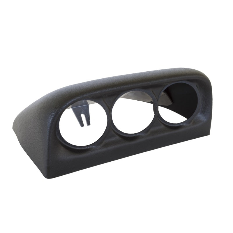 Auto Meter Dash Gauge Pod - Three 2-1/16 in Diameter Gauges - Black - Dodge Ram Fullsize Truck 1998-2002