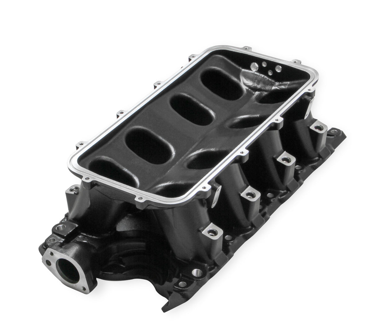 Holley EFI Hi-Ram EFI Intake Manifold Kit - 105 mm Throttle Body Flange - Black - 351W Small Block Ford
