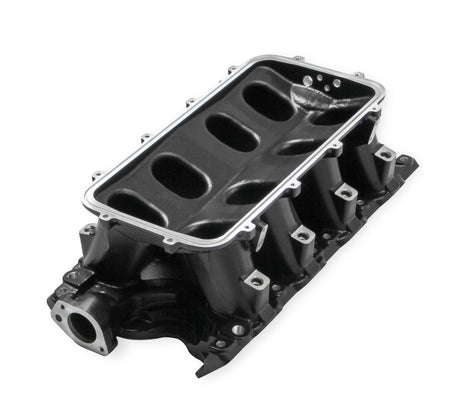 Holley EFI Hi-Ram EFI Intake Manifold Kit - 105 mm Throttle Body Flange - Black - 351W Small Block Ford