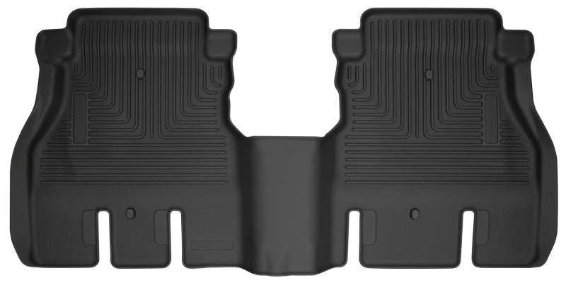 Husky Liners 18- Jeep JL 2nd Seat Floor Liner Black Weatherbeater