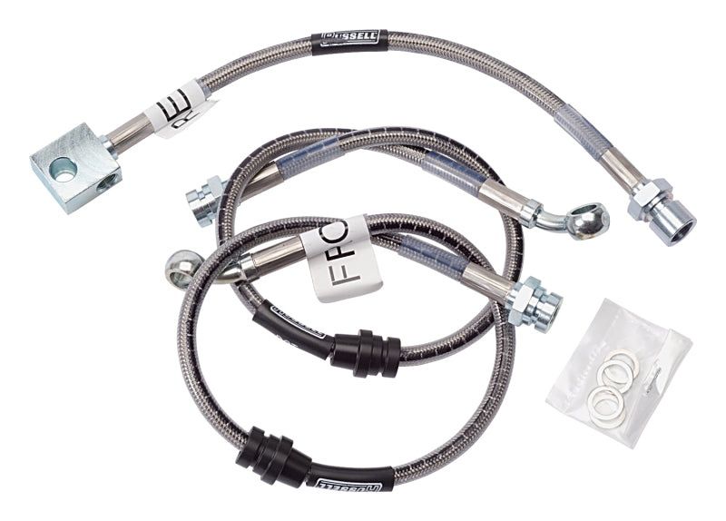 Russell Street Legal Stainless Steel Brake Line Kit 84-92 GM F-Body