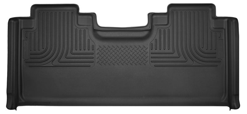 Husky Liners 2nd Seat Floor Liner X-Act Contour Plastic Black - Super Cab