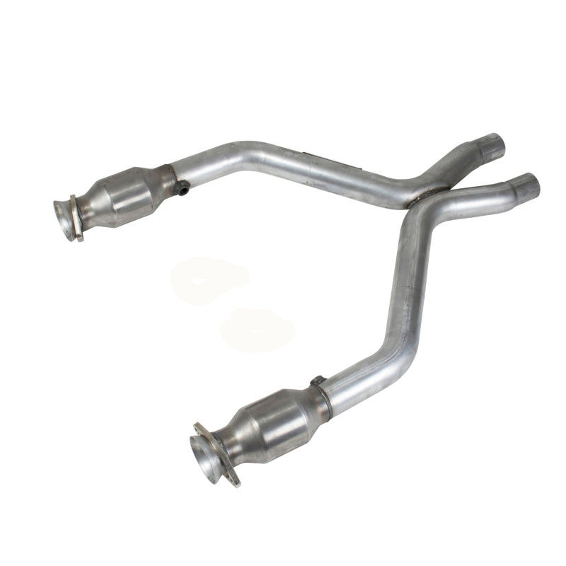 BBK Performance Catted Exhaust X-Pipe - 2-3/4 in Diameter - Ford V6 - Ford Mustang 2011-14