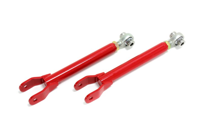 BMR Suspension Trailing Arms - Rear - Single Adjustable - Red - 2010-15 Camaro