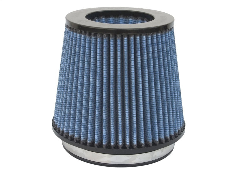 aFe Power Magnum FLOW Pro 5R Air Filter Element - Conical - 7" Base Diameter - 5-1/2" Top Diameter - 6" Tall - 5-1/2" Flange - Reusable Cotton - Blue