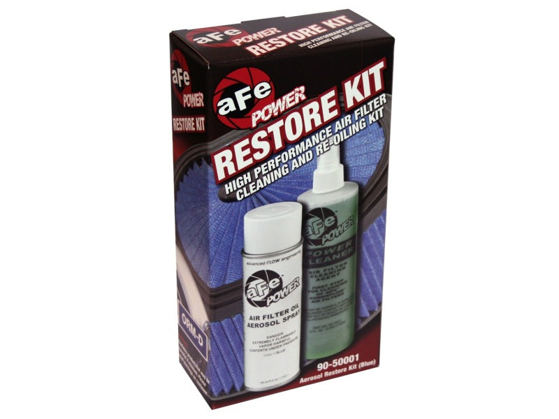 aFe Power Magnum FLOW Restore Kit - Blue Oil & Cleaner - 6.5 oz.