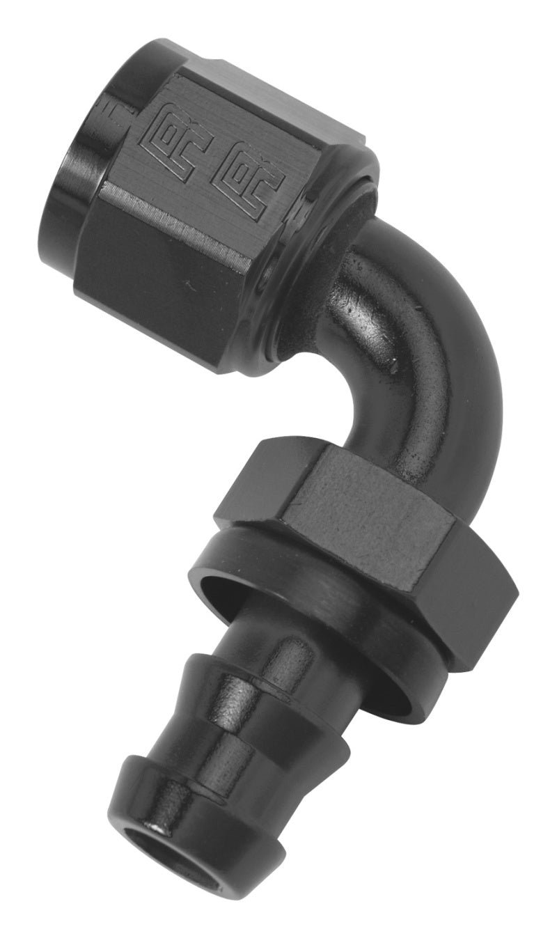 Russell Twist-Lok 90 Hose End -10 AN - Black