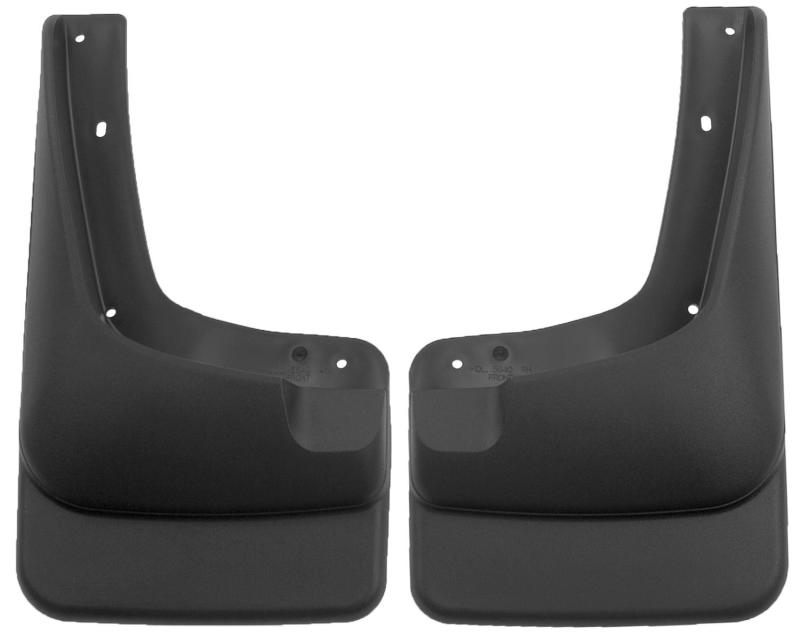 Husky Liners Front Mud Guards - Black / Textured - Ford Fullsize Truck 1999-2007 - Pair