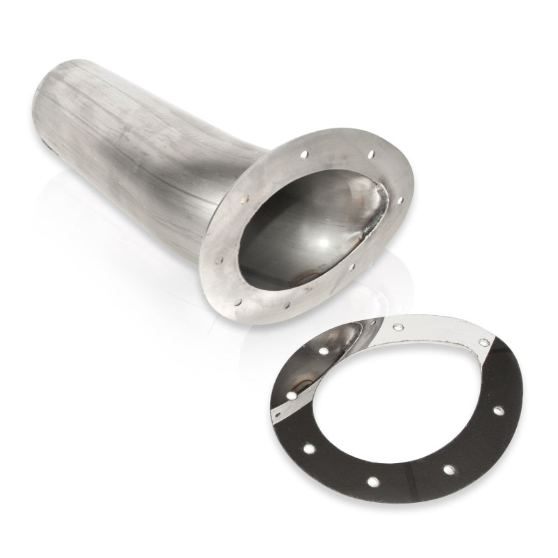 Stainless Works Through body Exhaust Tip Teardrop Style 3" Inlet