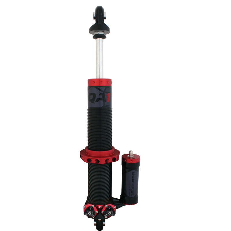 QA1 Mod Series Twintube Double Adjustable Shock - 12.88 in Compressed / 19.50 in Extended - 2.00 in OD - Black Anodized M711PR