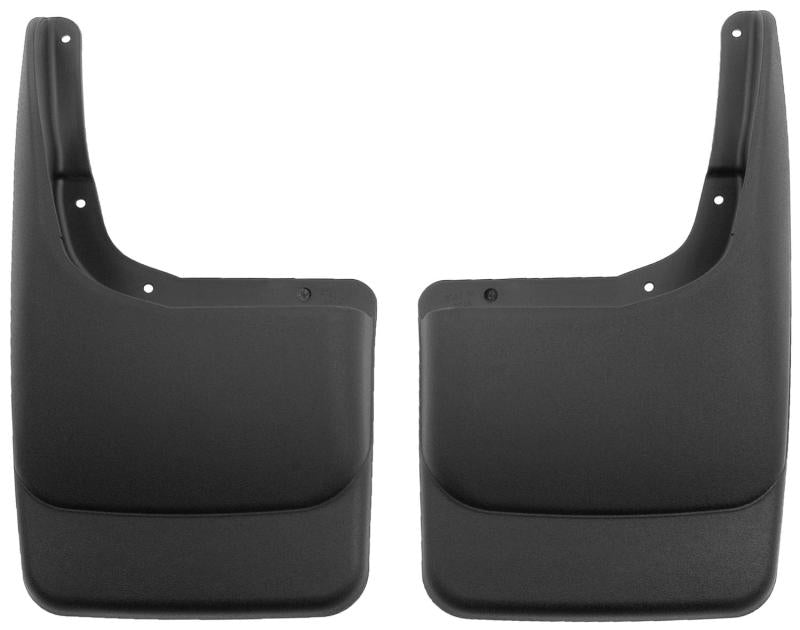 Husky Liners Rear Mud Guards - Black / Textured - Ford Fullsize Truck 2004-13 57601 - Pair