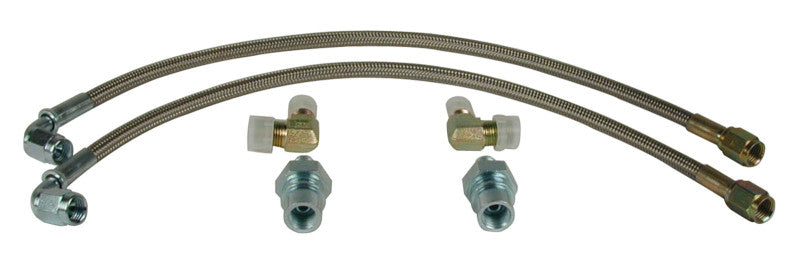 Wilwood Flexline Kit - 64-72 GM Front w/ 90 Degree Hose End