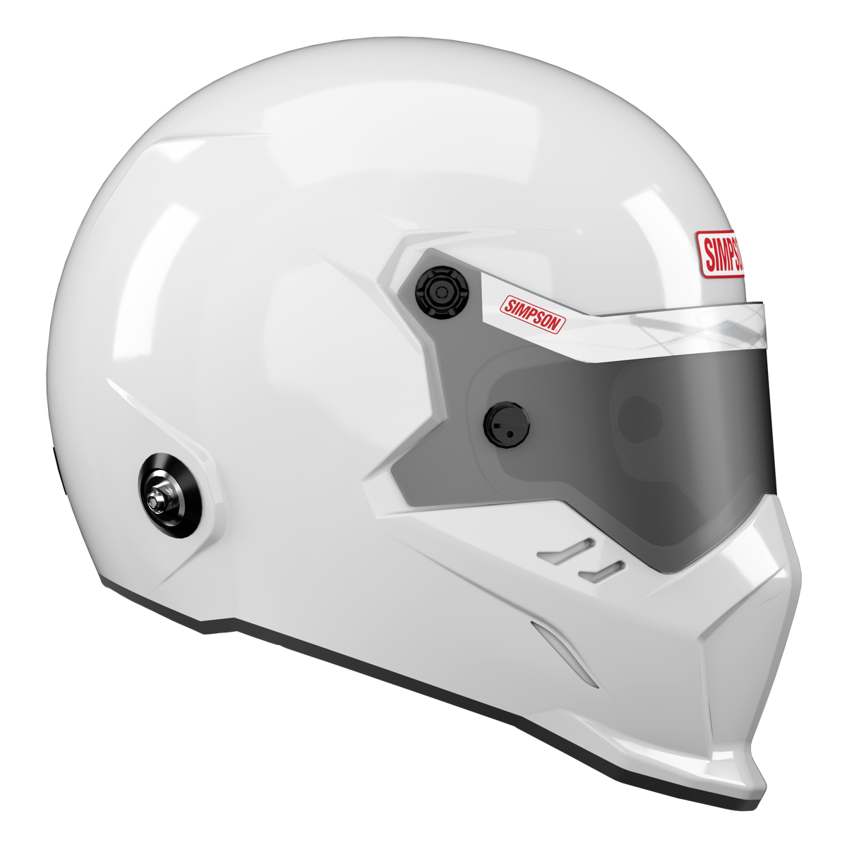 Simpson Kingsnake Helmet - White