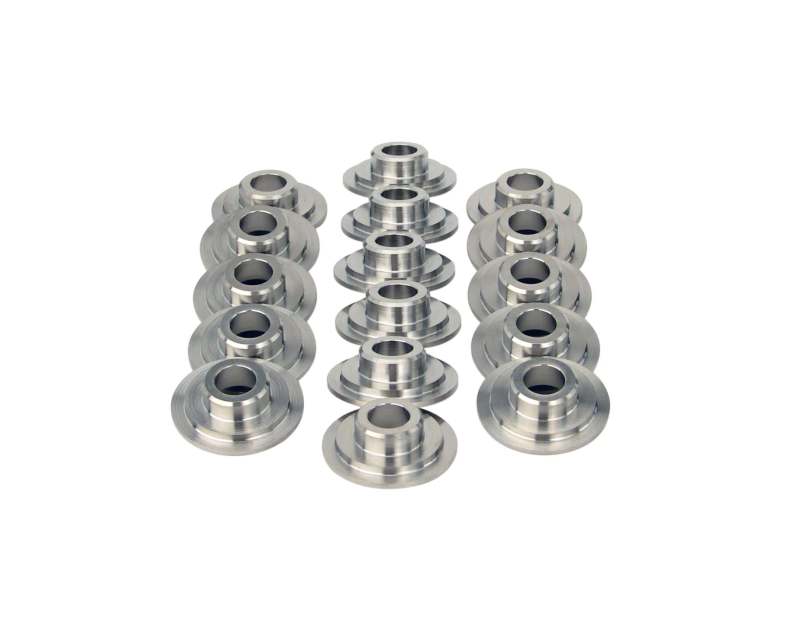 COMP Cams Titanium Valve Spring Retainers - 10 Degree - 1.177" / 0.868" / 0.635" OD Steps - Set of 16