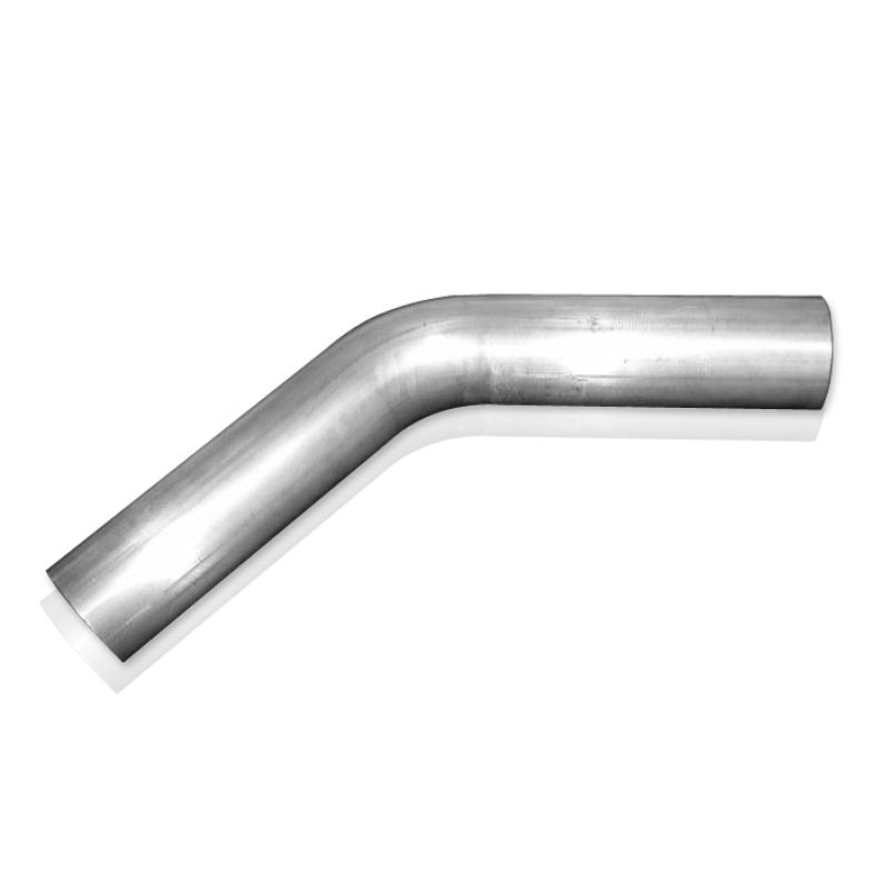 Stainless Works 45 Degree Mandrel Exhaust Bend - 3 in Diameter - 6 in Legs - 16 Gauge