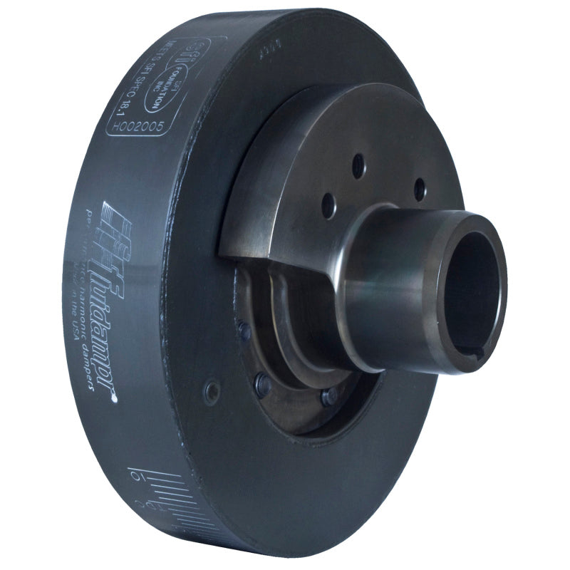 Fluidampr Harmonic Balancer - External Balance - Steel - Black - Ford 289, 302, 351C, 351M, 351W, 400 - 6-5/8" Diameter - 12.9 lbs.