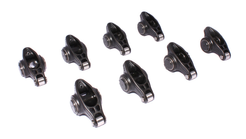 Comp Cams Ultra Pro Magnum Full Roller Rocker Arm - 7/16 in Stud Mount - 1.52 Ratio - Chromoly - Small Block Chevy / GM V6 - Set of 8