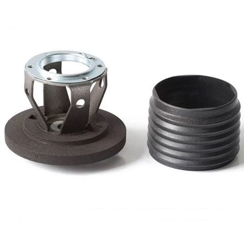 Momo Steering Wheel to OE Column Adapter - Matte Black Trim - Porsche / Audi / Volkswagen 8017