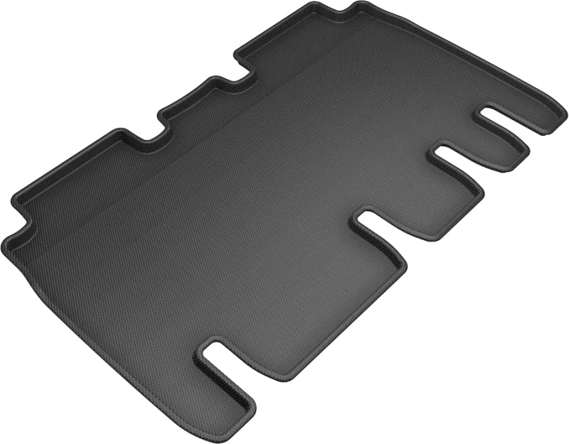 3D MAXpider Kagu 2nd Row Floor Liner - Black / Textured - Tesla X 2016-21 L1TL01121509