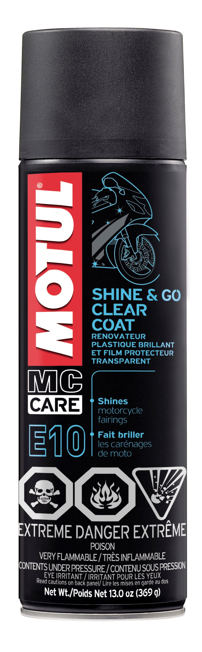 Motul E10 Shine & Go Case 12x13 oz.