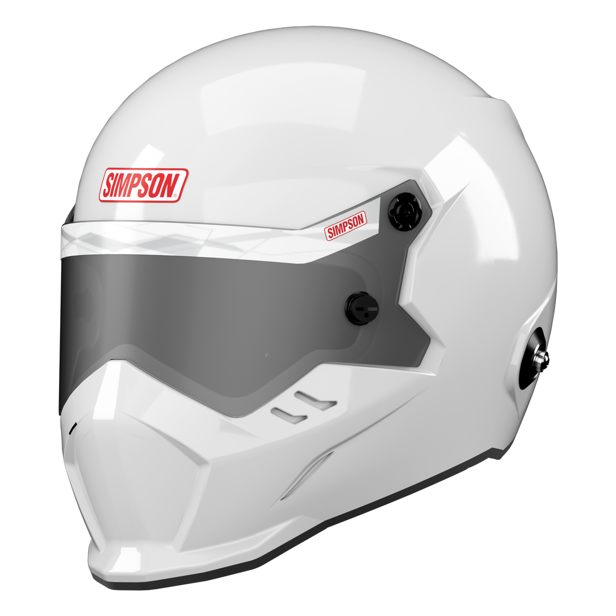 Simpson Kingsnake Helmet - White